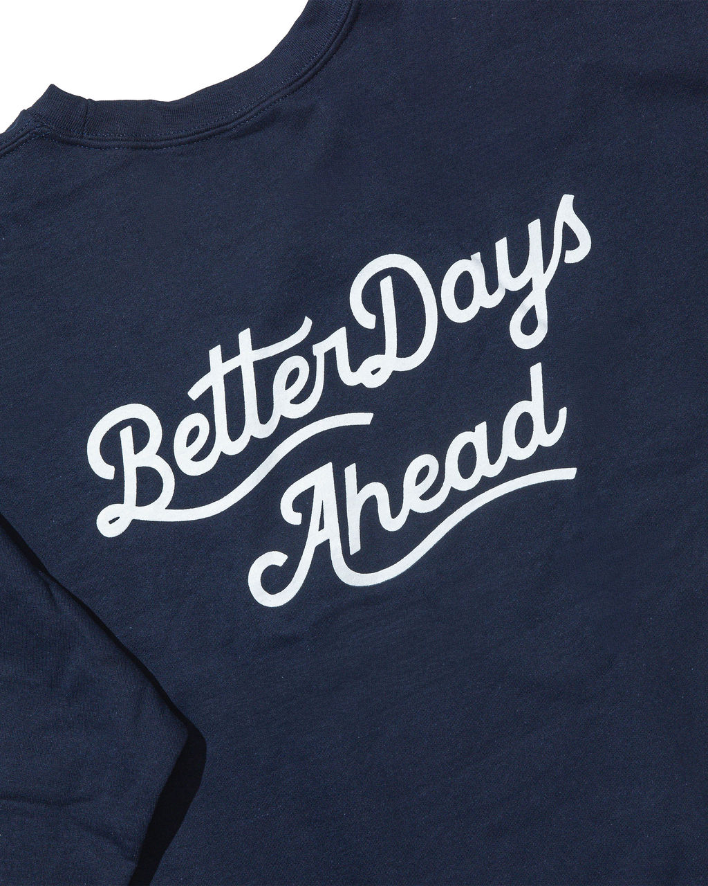 BetterDays Navy Cursive Crew - Image 2