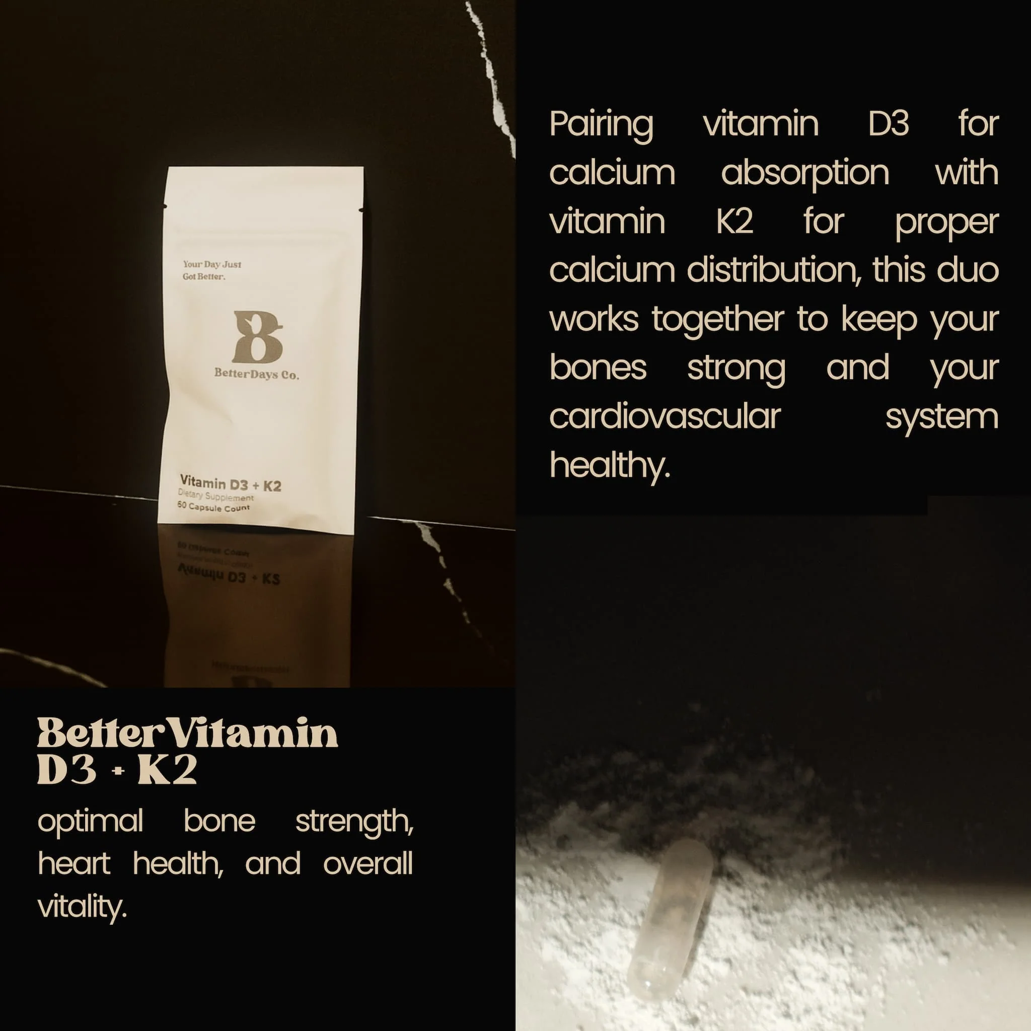BetterVitamin D3 + K2 - Image 3