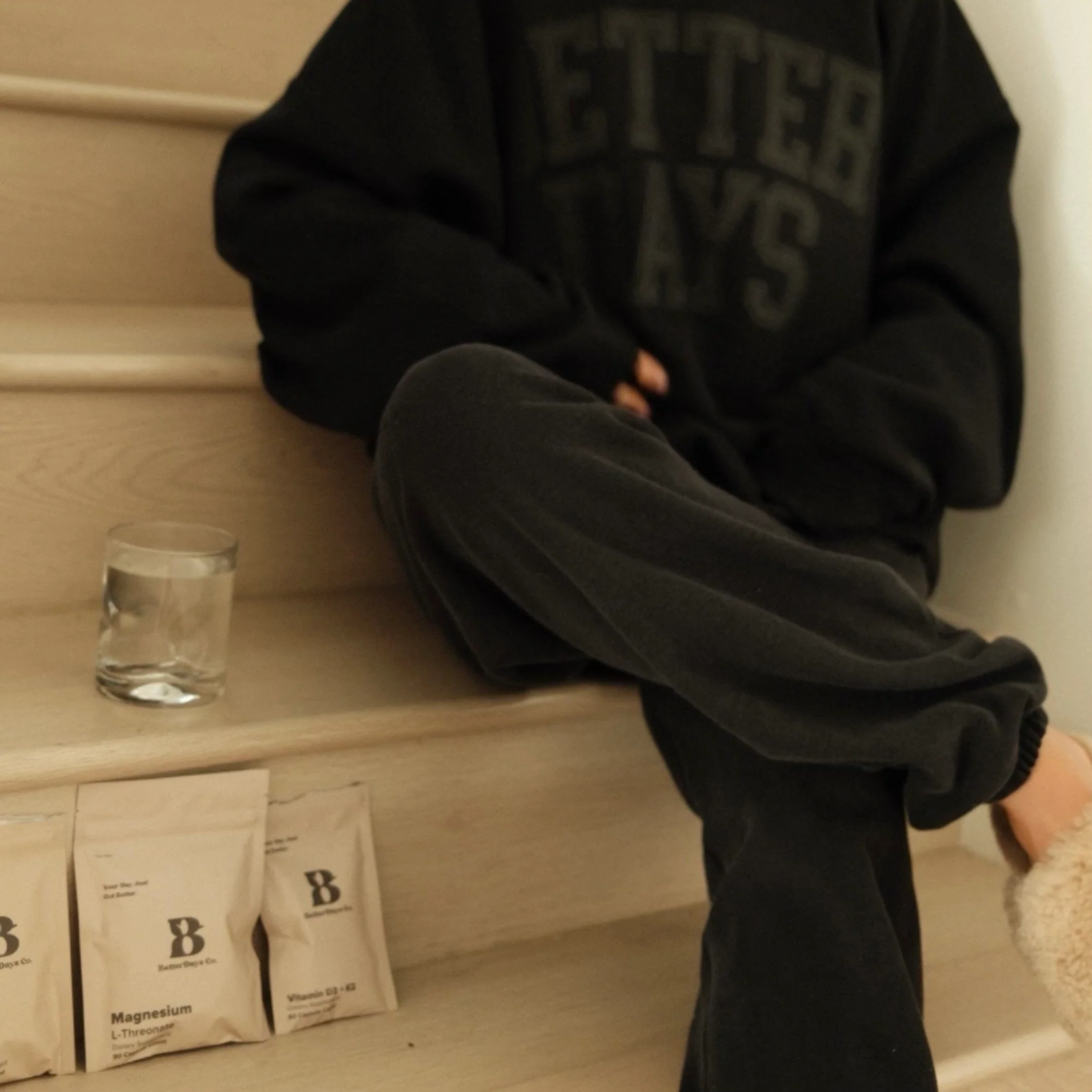 Black Monochrome BetterDays Sweatshirt - Image 3